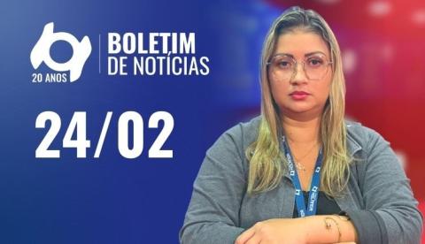 Confira as principais notícias no 'Boletim' desta terça-feira; Assista