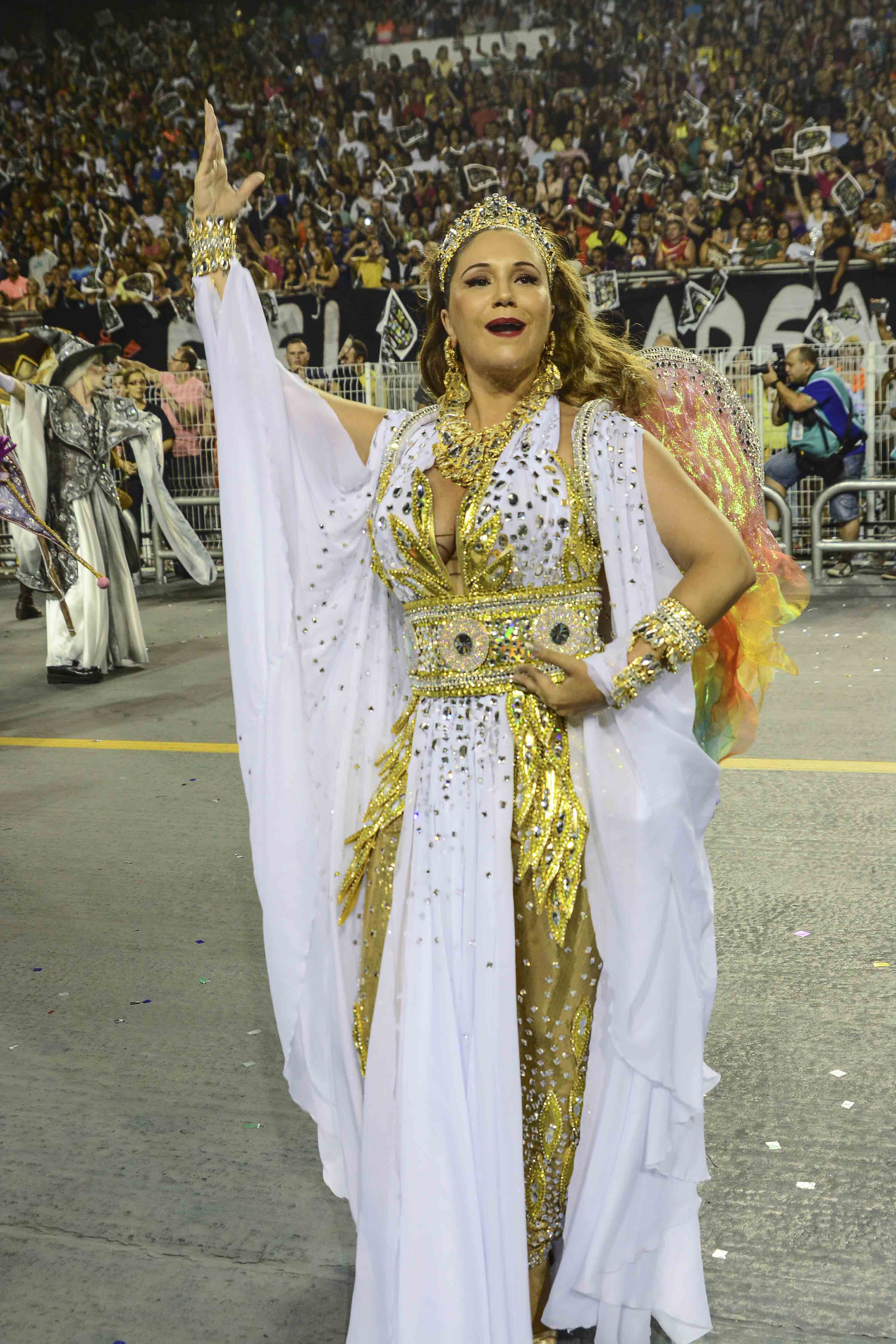 Maria Rita passa mal após desfilar pela Vai-Vai