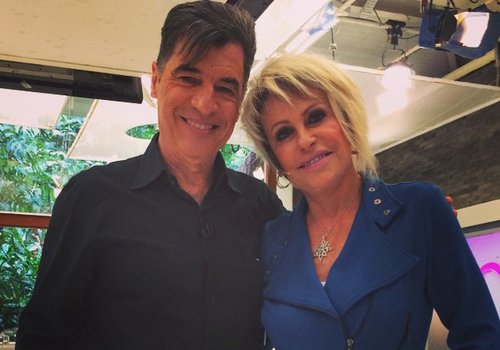 Ana Maria Braga paga mico ao confundir Paulo Betti com José Mayer