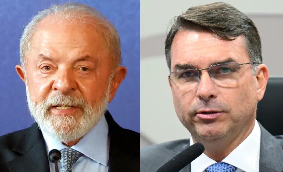Pesquisa aponta empate técnico entre Lula e Flávio Bolsonaro na corrida presidencial