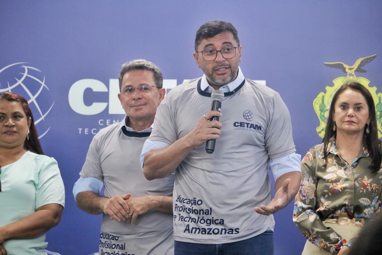 Governador abre ano letivo do Cetam em Manaus