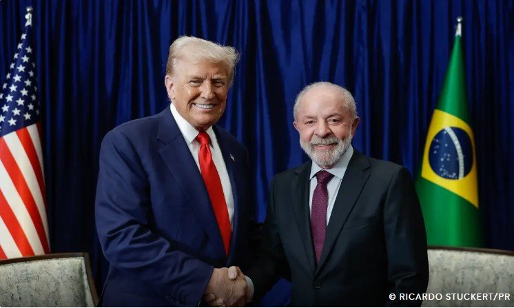 Trump elogia relação com Lula e abre as portas da Casa Branca: ‘adoraria recebê-lo’