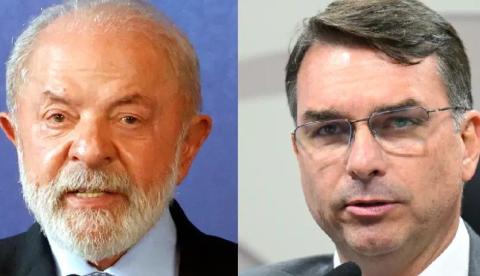 Flávio Bolsonaro cresce e empata com Lula em simulação de 2º turno; mostra pesquisa