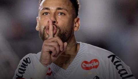 Neymar ironiza críticas após triunfo do Santos: "Um dia aposentado, no outro na Copa"