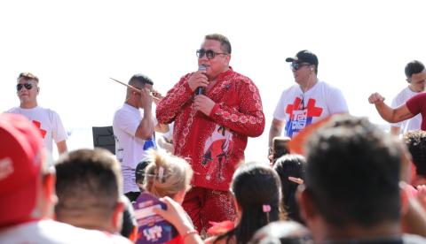 Duelo de levantadores marca início do #Toadas 2026 no Largo São Sebastião