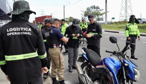 IMMU remove 25 motocicletas e aplica 154 multas na Avenida das Torres