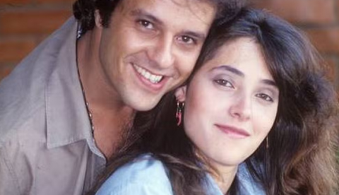 Christiane Torloni se despede de Dennis Carvalho, pai de seus filho gêmeos