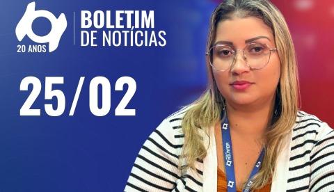 Confira as principais notícias no 'Boletim' desta quarta-feira; Assista