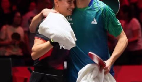 Hugo Calderano e Bruna Takahashi conquistam título histórico no WTT Singapura