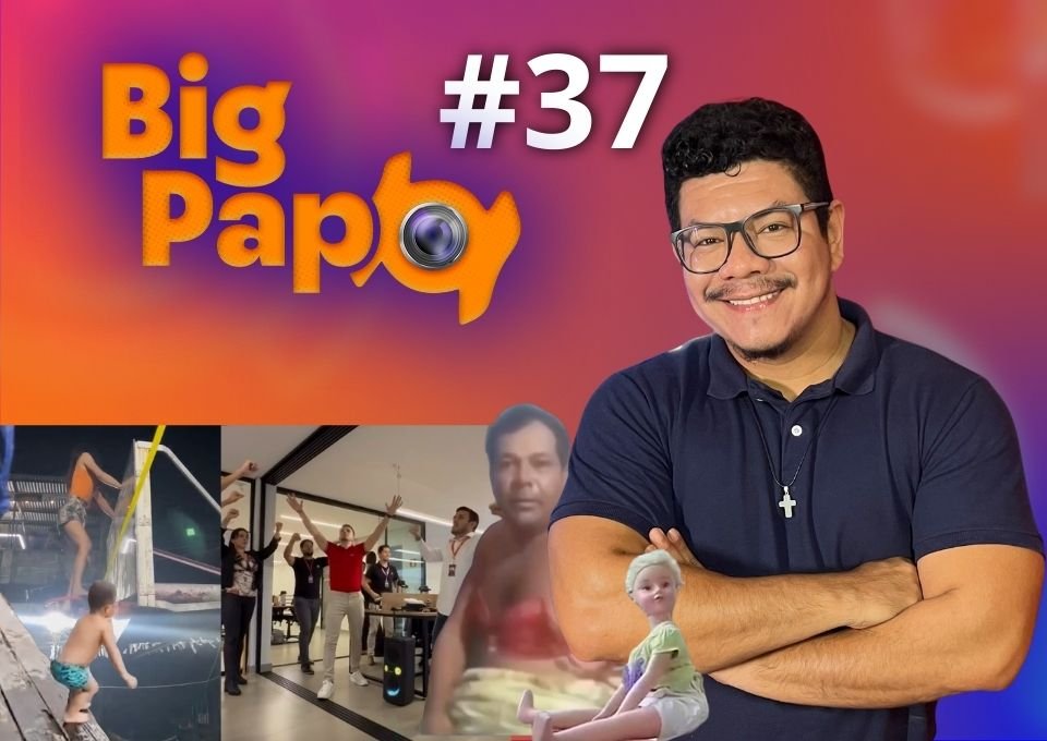 Big Papo desta terça tem queda em rede de basquete e criança que nada como "Botinho; Veja