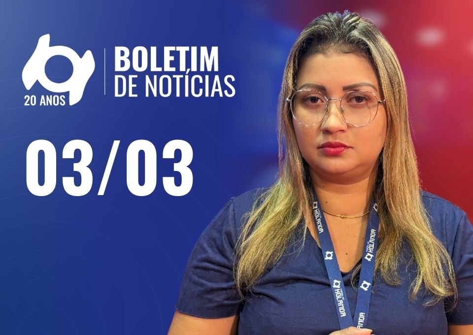 Confira as principais notícias no 'Boletim' desta terça-feira; Assista