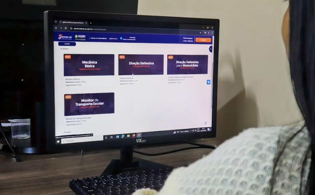 Detran-AM abre 800 vagas em cursos gratuitos de qualificação para o trânsito