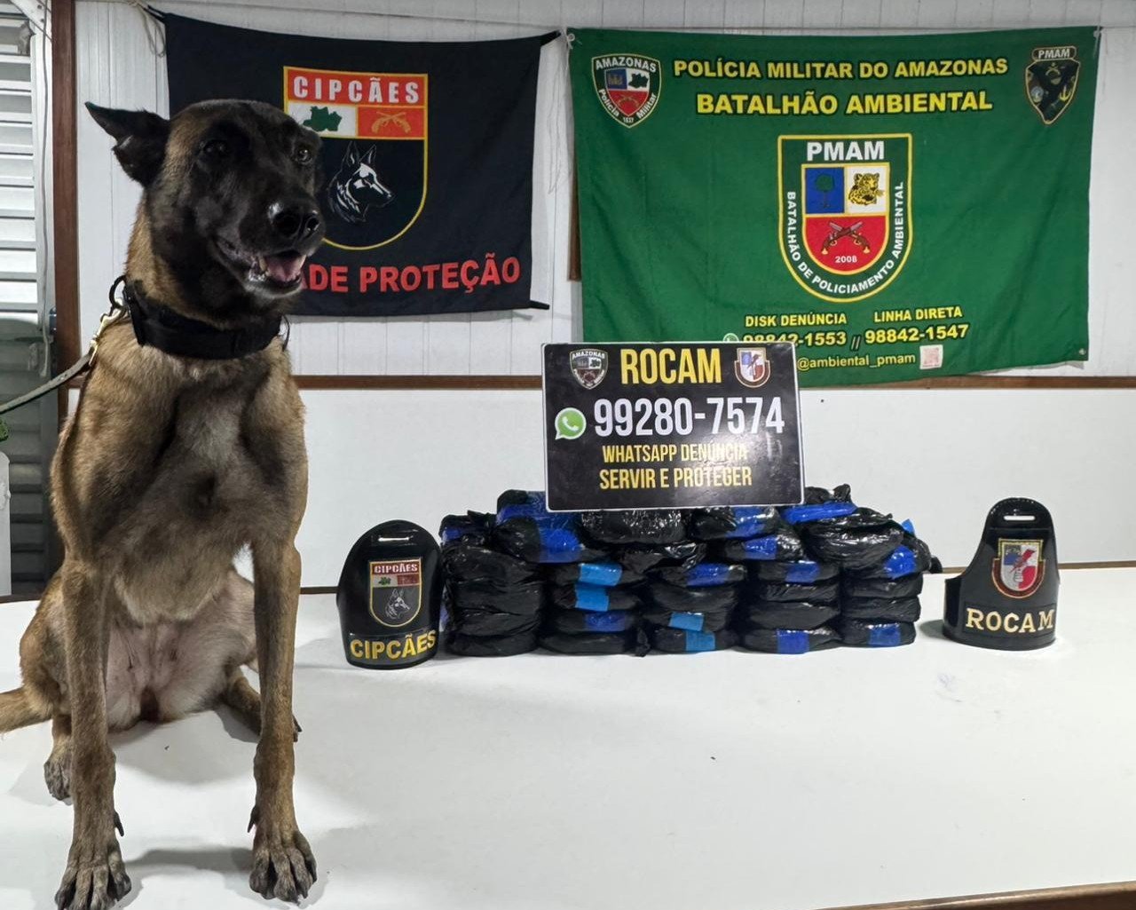 PM prende homem e apreende 26 kg de drogas em barco em Jutaí