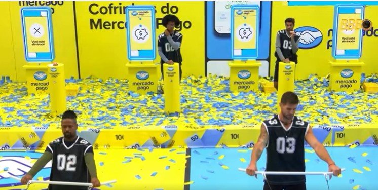 BBB 26: Prova de resistência já dura oito horas com apenas duas duplas na disputa