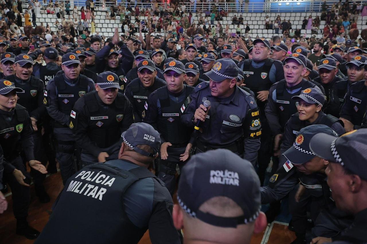 Manaus ganha 500 novos soldados da PM para aumentar segurança nas ruas