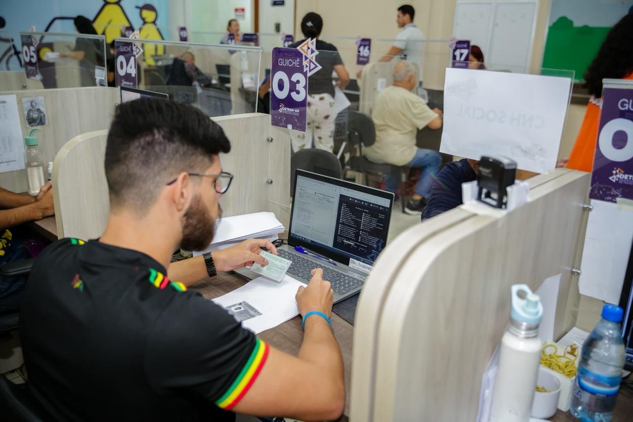 Detran-AM realiza mutirão de serviços sem agendamento neste sábado