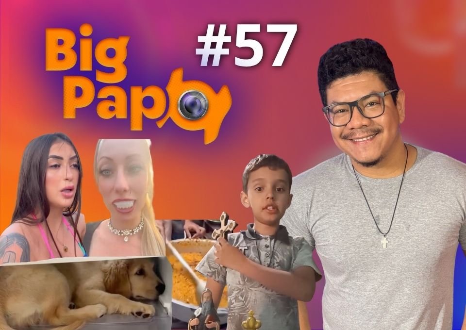 Big Papo desta terça tem pedido de perdão rejeitado após traição e polêmica sobre comida de rua