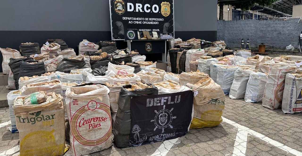 Homem é preso com 4,5 toneladas de drogas avaliadas em R$ 86 milhões no Amazonas