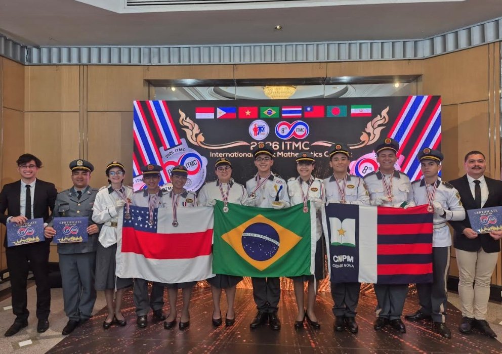 Estudantes de Manaus brilham no Concurso Internacional de Matemática na Tailândia