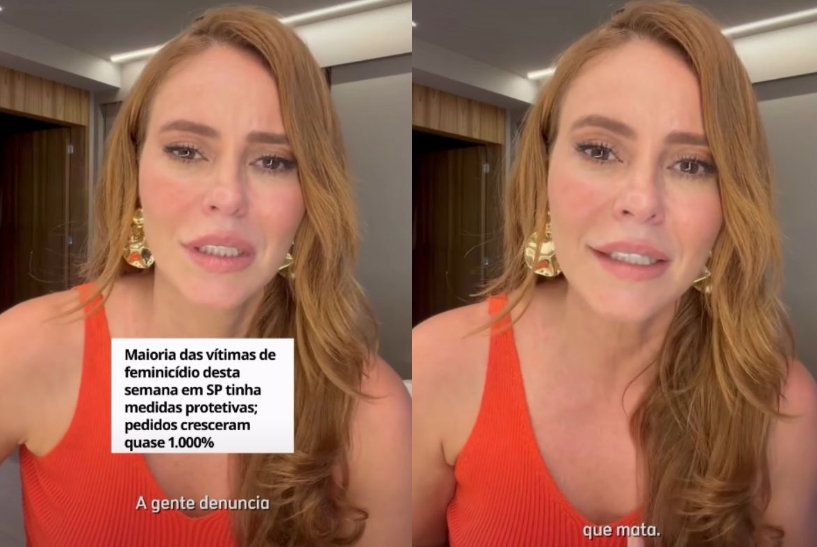 Paolla Oliveira denuncia violência contra mulheres e pede justiça no Dia da Mulher