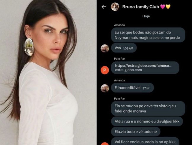 Fã-clube de Bruna Biancardi é acusado de vazar endereço de Amanda Kimberlly
