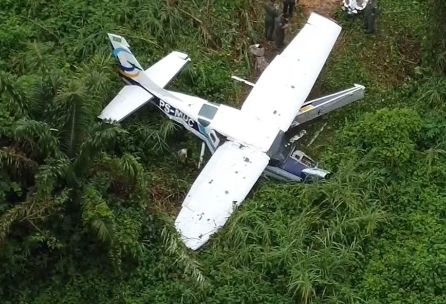 Seripa VII investiga acidente com avião que saiu da pista no Aeroclube de Manaus