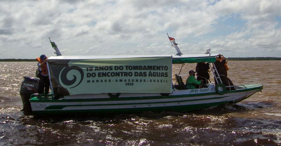 Fórum realiza romaria no Dia Mundial da Água com barqueata até o Encontro das Águas