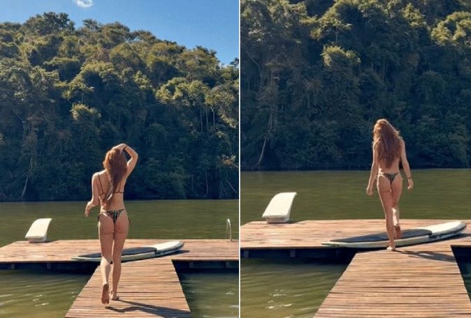 Giovanna Ewbank encanta web ao mostrar rotina no Rancho da Montanha