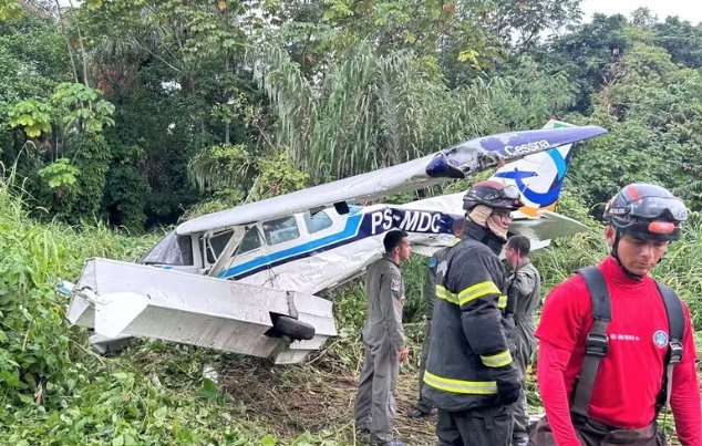 Avião que saiu da pista em Manaus era "ambulância do ar" para comunidades isoladas do Amazonas