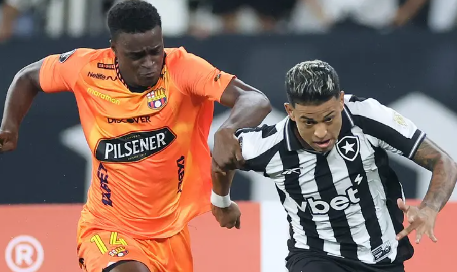 Botafogo perde para o Barcelona-EQU e dá adeus à Libertadores