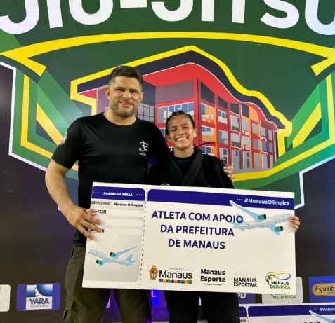 Atleta amazonense Emily Karoliny disputa Campeonato Brasileiro de Jiu-Jitsu em SP