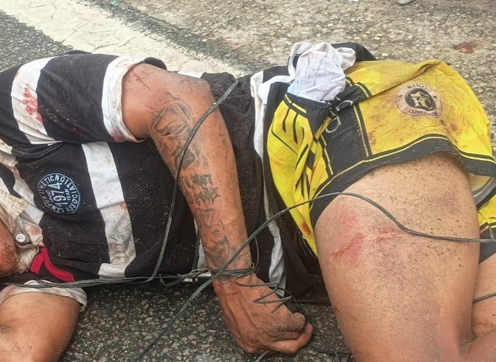 Suspeito de esfaquear jovem em ônibus é espancado e amarrado no Novo Aleixo