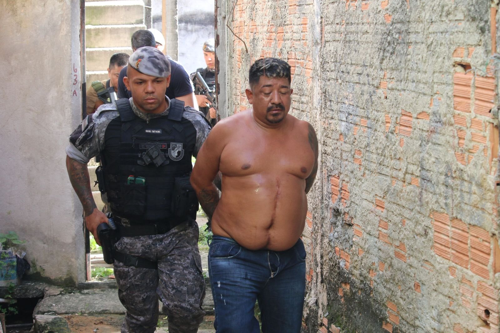 Sombra é preso após invadir casa e ameaçar família de PM na Redenção