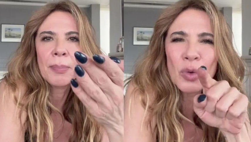 Luciana Gimenez expõe mensagem indecente de seguidor e faz alerta