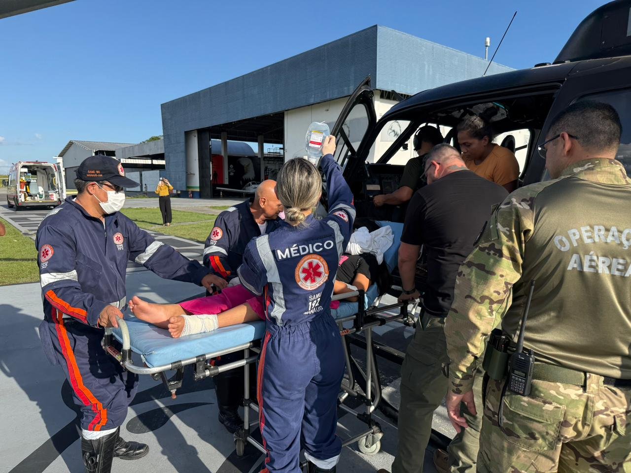 Criança de 11 anos é resgatada após picada de jararaca no Amazonas