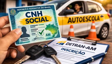 CNH Social no Amazonas: 6 passos para tentar a carteira de motorista gratuita