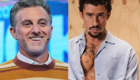 Luciano Huck enaltece Bad Bunny e destaca cultura latina no "Domingão"