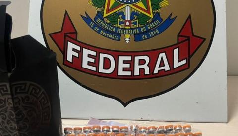 Mulher é presa com 45 frascos de tirzepatida em mala no aeroporto de Manaus