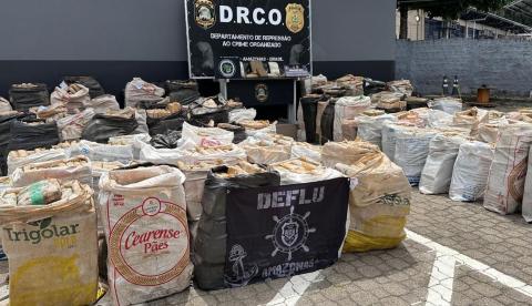 Homem é preso com 4,5 toneladas de drogas avaliadas em R$ 86 milhões no Amazonas