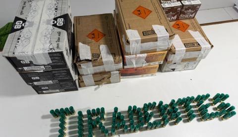 Munições que abasteceriam o interior são interceptadas pela Polícia Militar em Jutaí