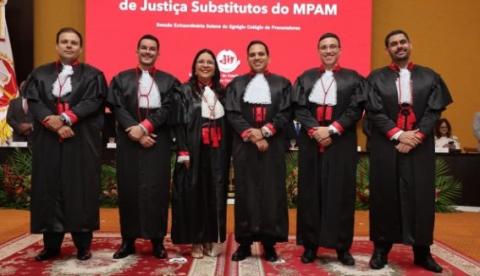 MPAM empossa cinco novos promotores de Justiça no Amazonas