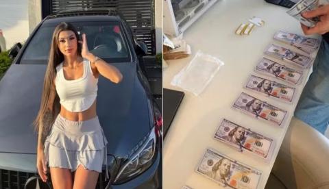 Polícia apreende US$ 40 mil em notas falsas na casa de Bia Miranda
