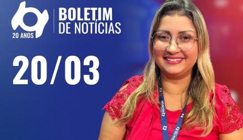 Confira as principais notícias no 'Boletim' desta sexta-feira; Assista