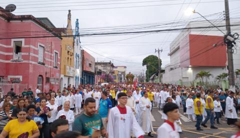 Trânsito em Manaus: Confira as vias que terão interdições para procissões nesta Sexta-Feira Santa