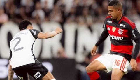 Corinthians e Flamengo empatam em 1 a 1 pelo Brasileirão