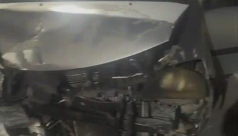 Motorista bêbado provoca acidente e destrói carro de aplicativo em Manaus