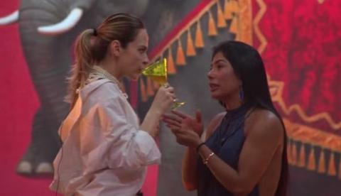 Rivais no jogo, Ana Paula e Marciele trocam elogios em festa do BBB26