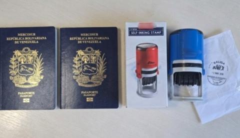 PF prende venezuelano em Manaus por fraude em passaportes e promoção de migração ilegal