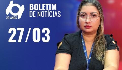 Confira as principais notícias no 'Boletim' desta sexta-feira; Assista