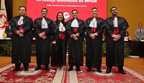 MPAM empossa cinco novos promotores e reforça atuação jurídica no interior do Amazonas